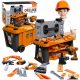 GROSSER WERKZEUGKASTEN, DIY-KIT, WERKSTATT, SCHRAUBENDREHER, 65-TEILIG.