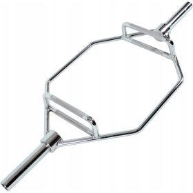    OLYMPISCHE SECHSECKIGE STAHLSTANGE FÜR KREUZHEBEN-ÜBUNGEN – Levity 25 mm