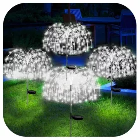  SHUANG Solarlampe, schwarz, 90 cm, 4 Stk.