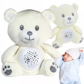    BEAR SLUMMIES SCHLAFEN KUSCHELNACHTLAMPE PROJEKTOR 2in1 10 Schlaflieder