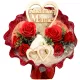  Strauß dicker Handtücher, GESCHENK für Mama, Seifenblumen zum Muttertag