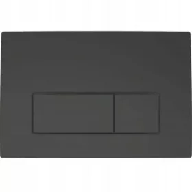  Geberit Delta schwarzer Toilettenspülknopf