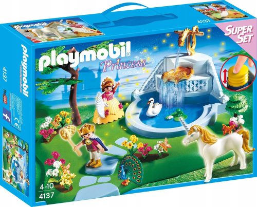  Playmobil Bausteine Märchenland Royal Park 4137