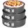  Springform-Kuchenbackblech, Kuchenform, Set x3, rund
