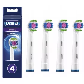    Oral-B Pro 3D White Elektrische Zahnbürstenköpfe, 4 Stück