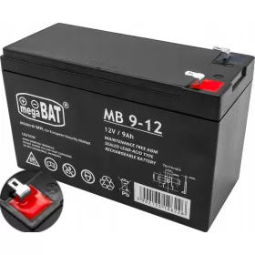  Megabat MB 9-12 12 V 9 Ah Akku