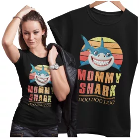  GESCHENK FÜR MUTTER MAMA HAI T-SHIRT