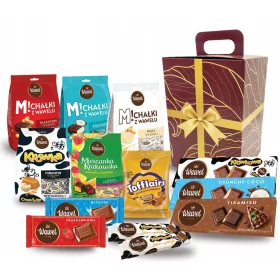    Geburtstagsgeschenk Paket mit Süßigkeiten GROSSE XXL-Geschenkbox Wawel