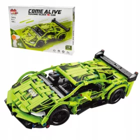    BLÖCKE FERNGESTEUERTES RC-CAR SPORTWAGEN 428 EL. nicht LEGO