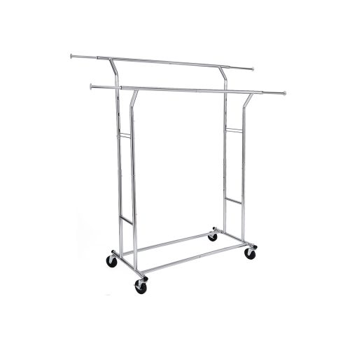  Songmics silberner Standbügel aus Metall