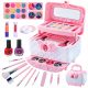  MAKE-UP-SET, MAKE-UP-NÄGEL, KOSMETIK FÜR MÄDCHEN, SPIEGELBOX