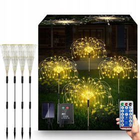  WANGXINYAO (eingebaute Solarlampe) weiß 88 cm 4 Stk.