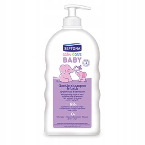  SANFTES SHAMPOO UND BAD AB 1 TAG DES LEBENS 500ML SEPTON BABY
