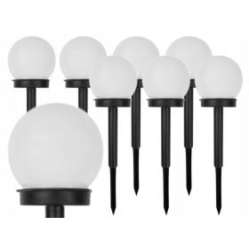  LED Plus Solarlampe, weiß, 32 cm, 8 Stk.