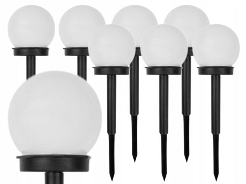  LED Plus Solarlampe, weiß, 32 cm, 8 Stk.