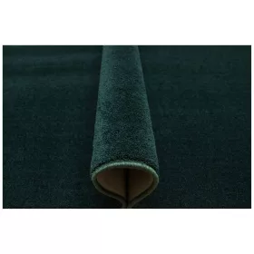    200x250 cm EWIGKEITSTEPPICH, GLÄNZENDES FLASCHENGRÜN, ZARTES ROSA