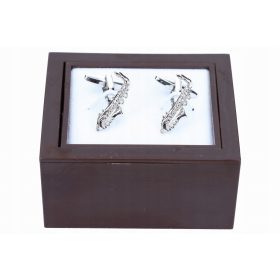  Saxophon-Manschettenknöpfe