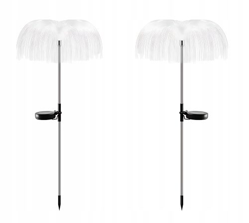  2 Stück SOLAR-GARTENLAMPE JEDDUS LAMP