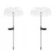  2 Stück SOLAR-GARTENLAMPE JEDDUS LAMP