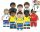  FUSSBALL FÜR KINDER Messi Ronaldo FUSSBALLFIGUREN BLÖCKE