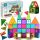  MAGNETISCHE KONSTRUKTIONS-LÄDAGOGISCHE BLÖCKE GROSSE PANELS 3D-PUZZLE 56 EL