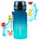  FLASCHE WASSERFLASCHE FÜR KINDER 350ml Tritan blau-türkis