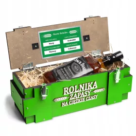   Geschenk für einen Bauern-Alkoholkasten zum 18.–99. Geburtstag für den Vater eines Freundes