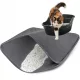  Umkehrmatte vor der Katzentoilette 75 cm x 55 cm x 2 cm
