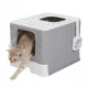  Emes geschlossene Katzentoilette 48 cm x 38,5 cm x 36 cm