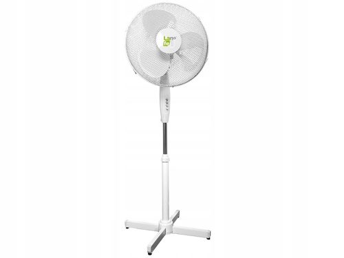  Weißer Bodenventilator Lafe Hurricane