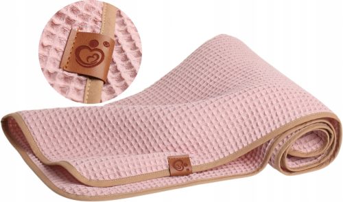  BABYDECKE WAFEL COOL. 100 % FÜR BABYMAM GONDELKINDERWAGEN 78x100