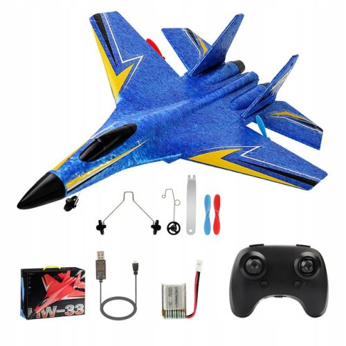  BLAUES FERNBEDIENUNGSFLUGZEUG FÜR RC-FERNBEDIENUNG