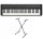  Casio CTS1BK Tastatur