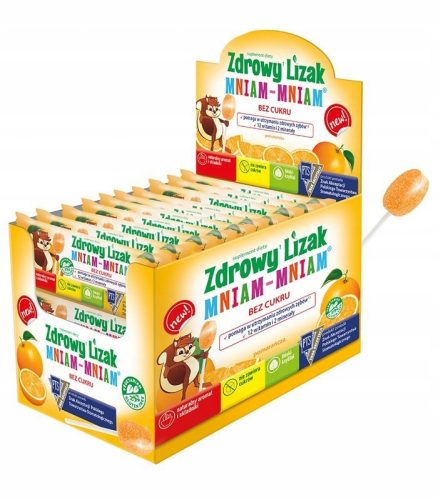 Vitaminreiche Lutschbonbons mit Orange und finnischem Xylitol