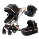  BABY-KINDERWAGEN 3-in-1-REISESITZ AUS ALUMINIUM