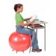  Gymnastikball mit Hörnern 60 cm, orange und rot