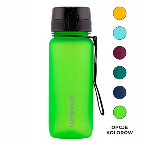  TRITAN-WASSERFLASCHE 650ML, SPORTFLASCHE FÜR DAS TRAINING, BPA-FREI, GRÜN