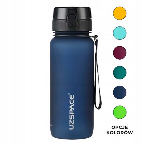  UZSPACE Tritan BPA-freie, auslaufsichere Plastikwasserflasche 650 ml