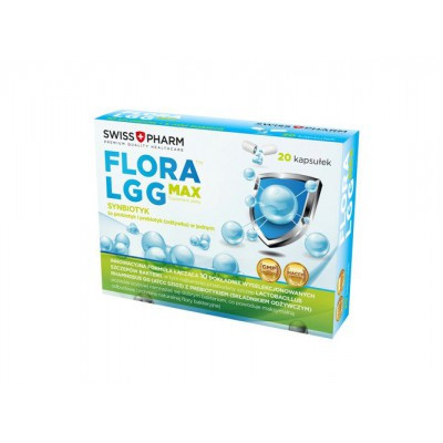  SwissPharm Flora LGG Max Synbiotikum 20 Kapseln