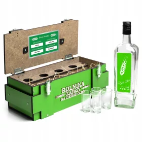    Geschenk für einen Bauern-Alkoholset zum 18.–99. Geburtstag für den Vater eines Freundes