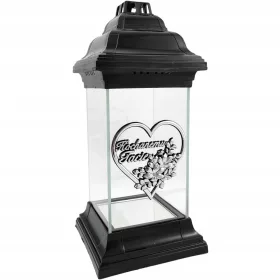    Eine Kapellenkerze für die Mutter zum Muttertag, eine Laterne mit Herz für meine liebe Mutter