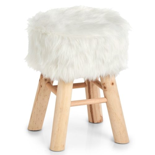  Zeller Hocker weiß 39 cm