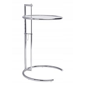  King Home Grey runder Tisch 56,5 x 50,5 x 99 cm Silber