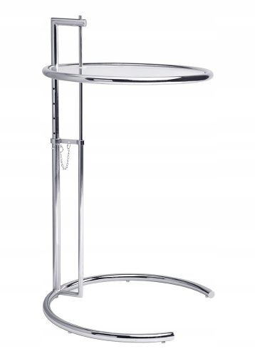  King Home Grey runder Tisch 56,5 x 50,5 x 99 cm Silber