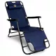  Spokey TAMPICIO Liegestuhl, marineblauer Stahl