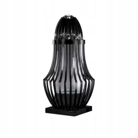  Santa Marozza Kerze, ATENA-Kollektion, SCHWARZ