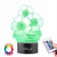  Geschenk für Mama, Muttertag, Souvenirlampe, LED-Statuette, Blumengeschenk