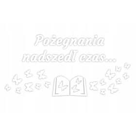    Dekoration zum Jahresende GOODBYE IT'S TIME, Schule, Kindergarten