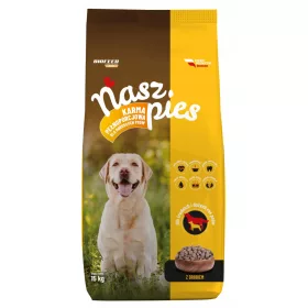    BIOFEED Unser Hund mit Geflügel Trockenfutter für Hunde 15KG