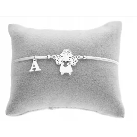    Silberarmband ENGEL, Engel, beliebiger BUCHSTABE, 925 SILBER